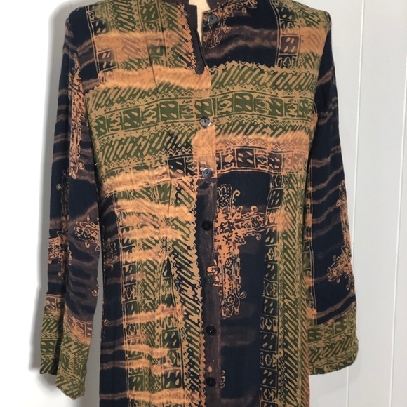 - - Womens Boho style floor length dress. Fits like a Large. - Picture 6 of 13